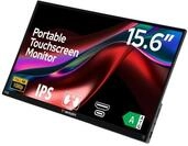 Verbatim Portable Touchscreen Monitor, mobiler 15,6" Full HD Bildschirm aus Aluminium
