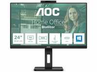 AOC 24P3CW - 24 Zoll Full HD Monitor, 5 MP Webcam, höhenverstellbar, Lautsprecher