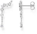 THOMAS SABO Ohrringe Ear Climber Eiskristalle silber 925 Sterlingsilber