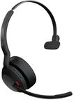Jabra Evolve2 55 - schnurloses Mono-Headset Air Comfort - Mikrofone mit