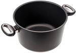 Lotus Gusspfanne - Bratentopf 4,0 l, &Oslash; 24cm, Bodenma&szlig; 18,5cm, H&ouml;he 15cm,