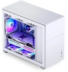 Jonsbo D31 mATX Geh&auml;use, geh&auml;rtetes Glas, Wei&szlig;