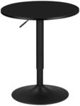 WOLTU Bartisch Stehtisch, h&ouml;henverstellbarer Tisch 70-91 cm, multifunktionaler