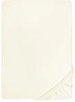 biberna Deluxe Jersey-Elastic-Spannbetttuch 90x190 cm - 100x220 cm beige | 97%