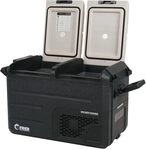 Eurom Double Fred 38 L Kompressor K&uuml;hlbox 12V 230V | Gefrierbox elektrisch mit 2