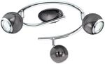 EGLO LED Deckenlampe Bimeda, 3 flammige Deckenleuchte, Deckenstrahler aus Metall in