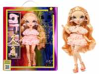 Rainbow High Modepuppe – Victoria Whitman - Hellrosa Puppe mit Sommersprossen -