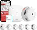 X-Sense Smart Rauchmelder XS01-M mit SBS50 Basisstation, Zertifiziert nach EN 14604,