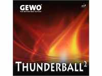 GEWO Belag Thunderball 2, rot, 1,8 mm
