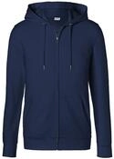 K&Uuml;BLER Shirts Kapuzen-Sweatjacke &ndash; Dunkelblau &ndash; Hoodie mit Rei&szlig;verschluss &ndash;
