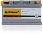 Autobatterie von Continental (2800012024280) Batterie Startanlage Akku,...