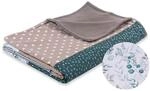 ULLENBOOM Babydecke 70x100 cm - OEKO-TEX Baumwolle mit Fleece | OEKO-TEX