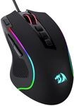 Redragon M612 Predator RGB Gaming Maus, 8000 DPI kabelgebundene optische Maus mit 11