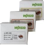 Wago 221 Klemmen SET 100x 221-412, 50x 221-413, 25x 221-415 | Kabel Verbinder -