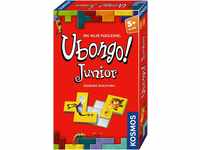 KOSMOS 712723 Ubongo Junior Mitbringspiel, Kinderspiel, Wildes Legespiel und viel