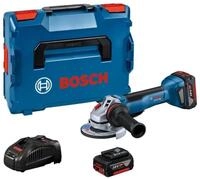 Bosch PRO 18V System Akku Winkelschleifer GWS 18V-10 P (inkl. 2x Akku GBA 18V...