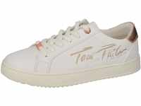 TOM TAILOR Damen 5394709 Sneaker, White Rose Gold, 38 EU