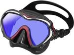 TUSA Paragon S Tauch-Maske Einglas UV Filter Profi (M1007S) (Metallic Dark Rot)