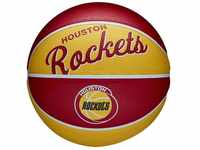 Wilson Mini-Basketball TEAM RETRO, HOUSTON ROCKETS, Outdoor, Gummi, Größe:...