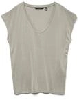 VERO MODA VMFILLI SS V-Neck Tee GA NOOS