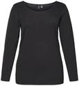 VERO Moda Damen Vmpaxi Ls Soft U-Neck - S Curve Noos U-Neck (1er Pack)