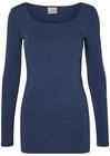 VERO MODA Damen Vmmaxi My Ls Soft Long U-Neck Ga Noos Langarmshirt