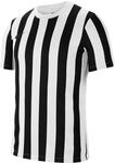Nike Herren Striped Division Iv Jersey S/S Shirt, White/Black/Black, S EU