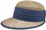 Seeberger Beach Summer Strohcap Damen - Strandcap Sonnencap Damencap Hinten