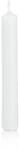Baumkerzen Weisse, Christbaumkerzen durchgef&auml;rbt 96 x 13 mm, 20 St&uuml;ck, Wei&szlig;,