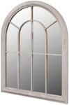 vidaXL Rustikaler Gartenspiegel Bogen Spiegel 69&times;89 cm f&uuml;r Indoor und Outdoor