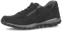 Gabor Shoes Damen Sport-Halbschuh Sneaker, Schwarz (Blurossoschw) 47), 37 EU