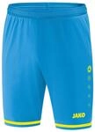 JAKO Herren Sporthose Striker 2.0, Jako-Blau/Neongelb, S