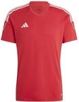 adidas Herren Tiro 23 League Jersey Short Sleeve , Team Power Red 2/White, XL EU