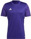 adidas Herren Tabela 23 Jersey Shirt, Team Colleg Purple/White, S