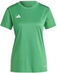 adidas Damen Tabela 23 Jersey Shirt, Team Green/White, S