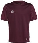 adidas Unisex Kinder Tabela 23 Jersey Youth Shirt, Team Maroon 2/White, 11-12...