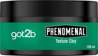 got2b Phenomenal Texture Clay Halt 5 (100 ml), Haarwax f&uuml;r M&auml;nner verleiht einen