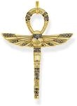 THOMAS SABO Anh&auml;nger &auml;gyptisches Lebenskreuz gold 925 Sterlingsilber, 750 Gelbgold