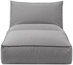 blomus Stay Outdoor Bett S | 80 x 190 cm | Stone | Wetterfest & wasserabweisend 