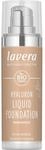 lavera Hyaluron Liquid Foundation - Warm Nude 03 - Naturkosmetik - Vegan - Seidige,