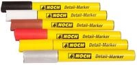 NOCH Detail-Marker, wasserbasierte Acrylfarbe Set, 6 Farben ideal f&uuml;r Modellbau und