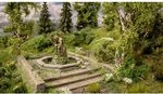 Serie Vergessene Orte Brunnen Diorama f&uuml;r die Modelleisenbahn Spur N, den