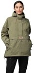 Fj&auml;llr&auml;ven Damen Vardag Anorak, Green, S