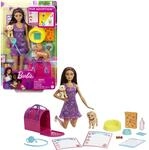 Barbie Welpenadoption - Puppe und 2 Welpen sogar mit Adoptionszertifikate,