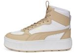 PUMA Karmen Rebelle Mid Damen-Sneaker, Puma Wei&szlig;er Heller Sand, 41 EU