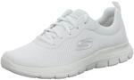 Damen Sneaker Flex Appeal 4.0 Brilliant View von Skechers in Wei&szlig; aus Textil,