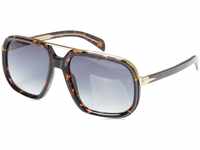 David Beckham Unisex Db 7101/s Sunglasses, 2IK/9O Havana Gold, 57