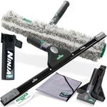 UNGER Ninja Profi Fensterreiniger 6in1 Complete Kit &ndash; Premium Fensterputzer...