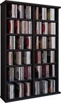 VCM Regal Schrank DVD CD Rack Medienregal Medienschrank Aufbewahrung Holzregal