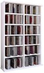 VCM Regal Schrank DVD CD Rack Medienregal Medienschrank Aufbewahrung Holzregal